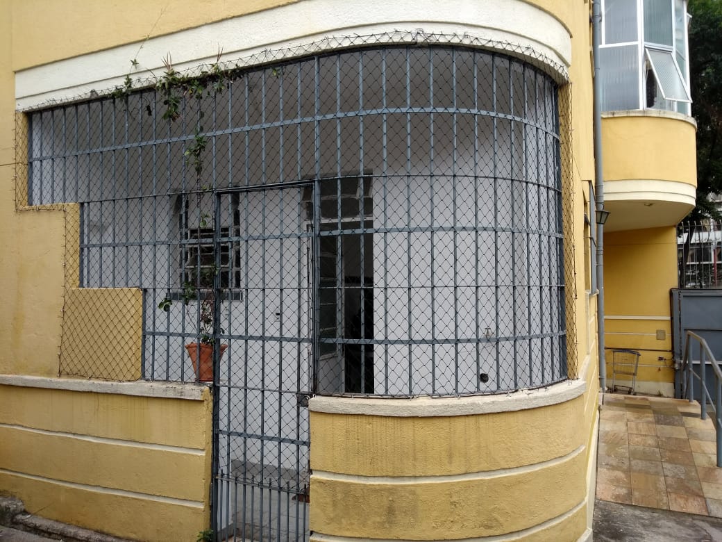 Rede de proteção em quadra